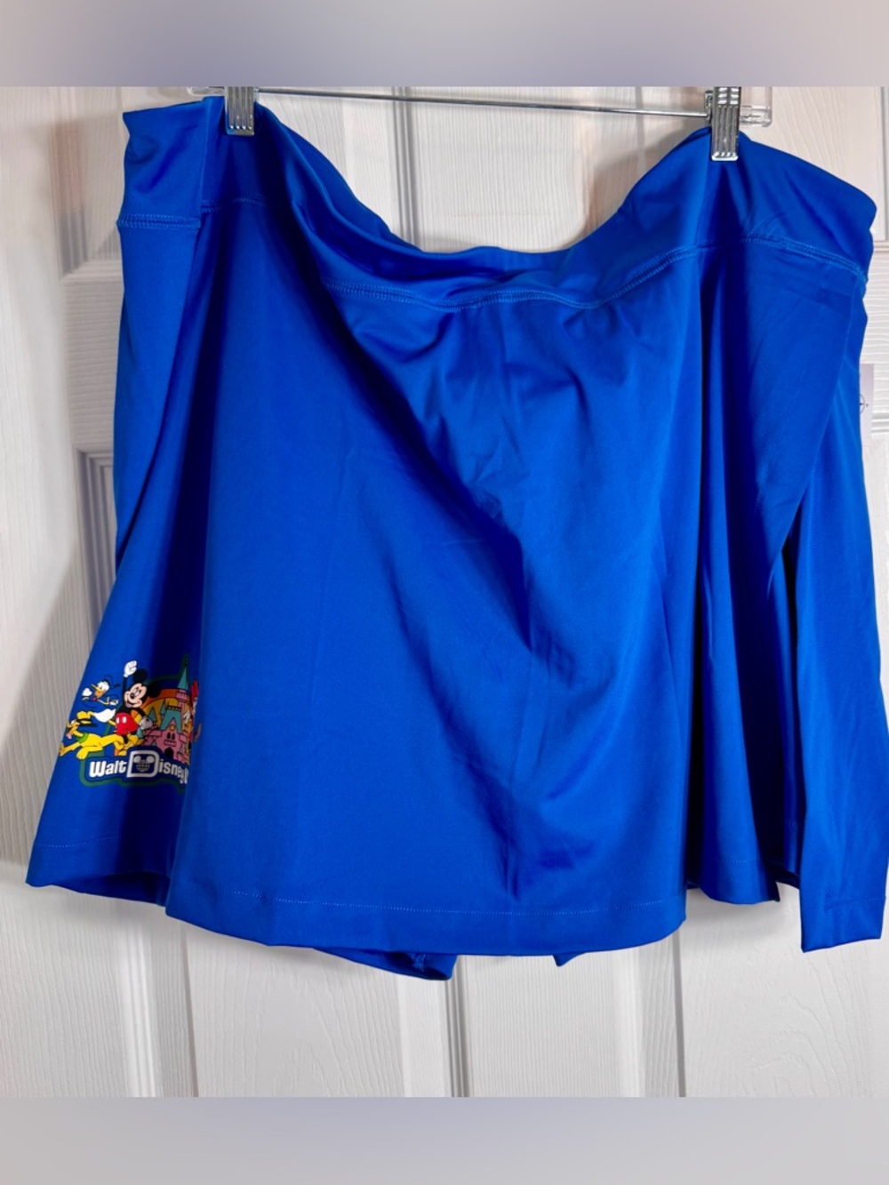 NWT Disney Parks "Play In The Park" active skort in a vibrant royal blue 3X. - Picture 4 of 13